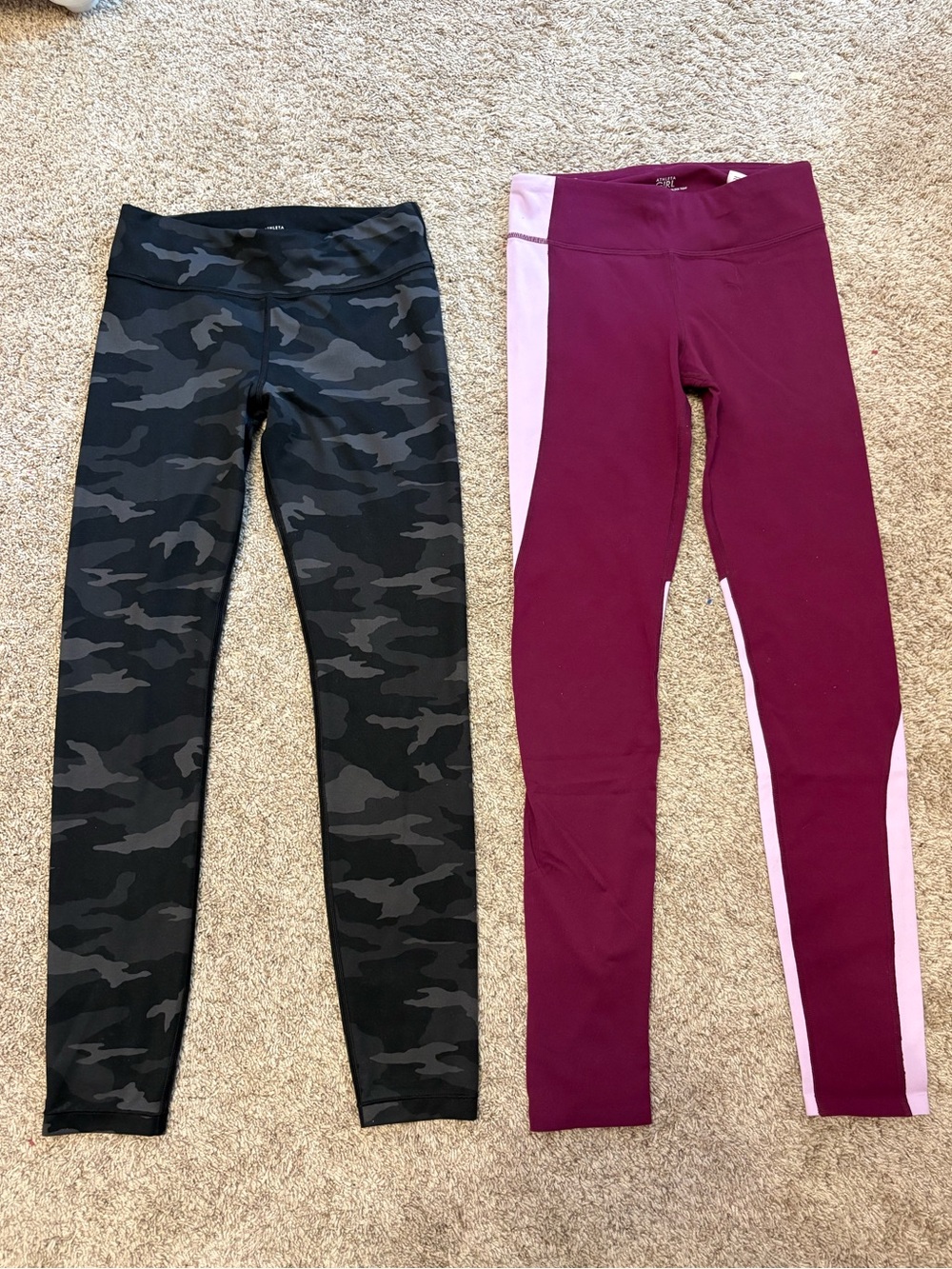 Athleta Girl legging bundle, girls XL/14